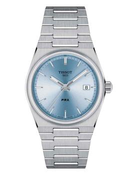 Reloj Tissot PRX esfera azul claro