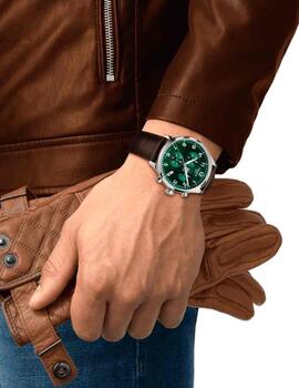 Reloj Tissot Chrono XL esfera verde