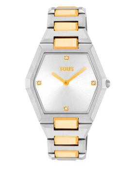 Reloj Tous Karat acero bicolor brazalete