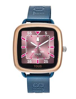 Reloj Tous smartwatch acero IP rosa D-Connect