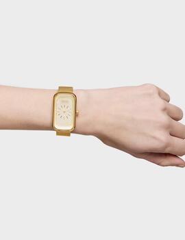 Reloj Tous T-Band Club acero IP gold nácar