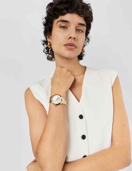 Reloj Tous Karat acero IP gold brazalete