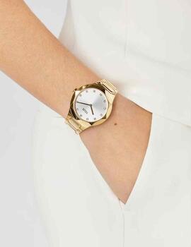 Reloj Tous Karat acero IP gold brazalete