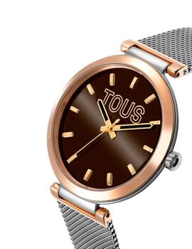 Reloj Tous S-Mesh Mirror acero bicolor