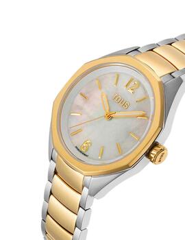 Reloj Tous Now Lady acero bicolor esf. nácar
