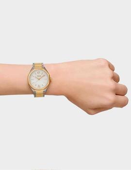 Reloj Tous Now Lady acero bicolor esf. nácar