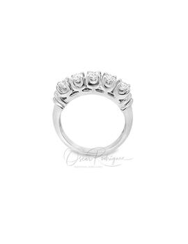 Anillo Always oro blanco y diamantes