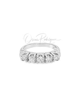 Anillo Always oro blanco y diamantes