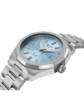 Reloj Tissot PRC100 solar acero esfera azul
