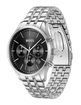 Reloj Boss crono acero esf. negra