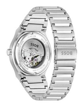 Reloj Boss automático acero esf. blanca