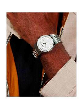 Reloj Boss automático acero esf. blanca