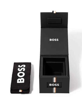 Reloj Boss automático acero esf. blanca