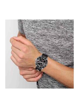 Reloj Boss crono acero esf. negra