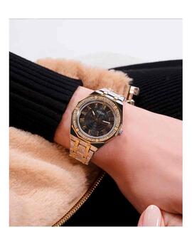 Reloj Guess Desire acero bicolor piedras