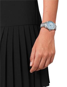 Reloj Tissot acero esera azul