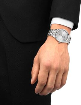 Reloj Tissot acero esfera gris