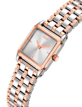 Reloj Tous analógico con brazalete de acero y acero rosado