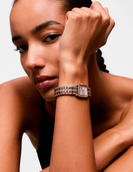 Reloj Tous analógico con brazalete de acero y acero rosado