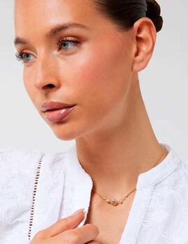 Colgantes Guess acero dorado Tiny Pearly