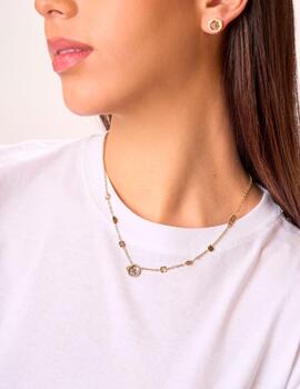 Collar Guess 4Love acero chapado