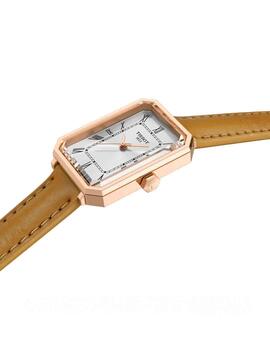 Reloj Tissot acero números romanos correa piel