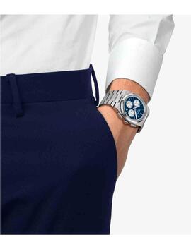 Reloj Tissot PRX automático crono acero esf. azul