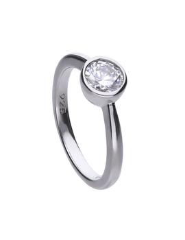 Anillo Diamonfire plata y circonitas