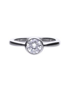 Anillo Diamonfire plata y circonitas