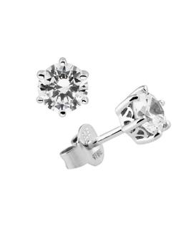 Pendientes Diamonfire plata y circonitas 5.65mm