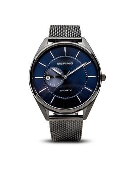 Reloj Bering Automatic, negro pulido/cepillado