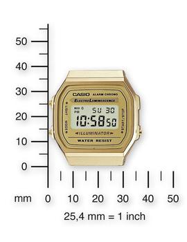 Reloj Casio digital dorado