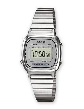 Reloj Casio digital Vintage mini plateado