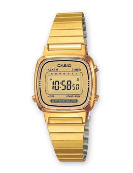 Reloj Casio digital Vintage mini dorado