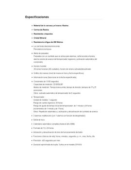 Reloj Casio Digital Baby-G